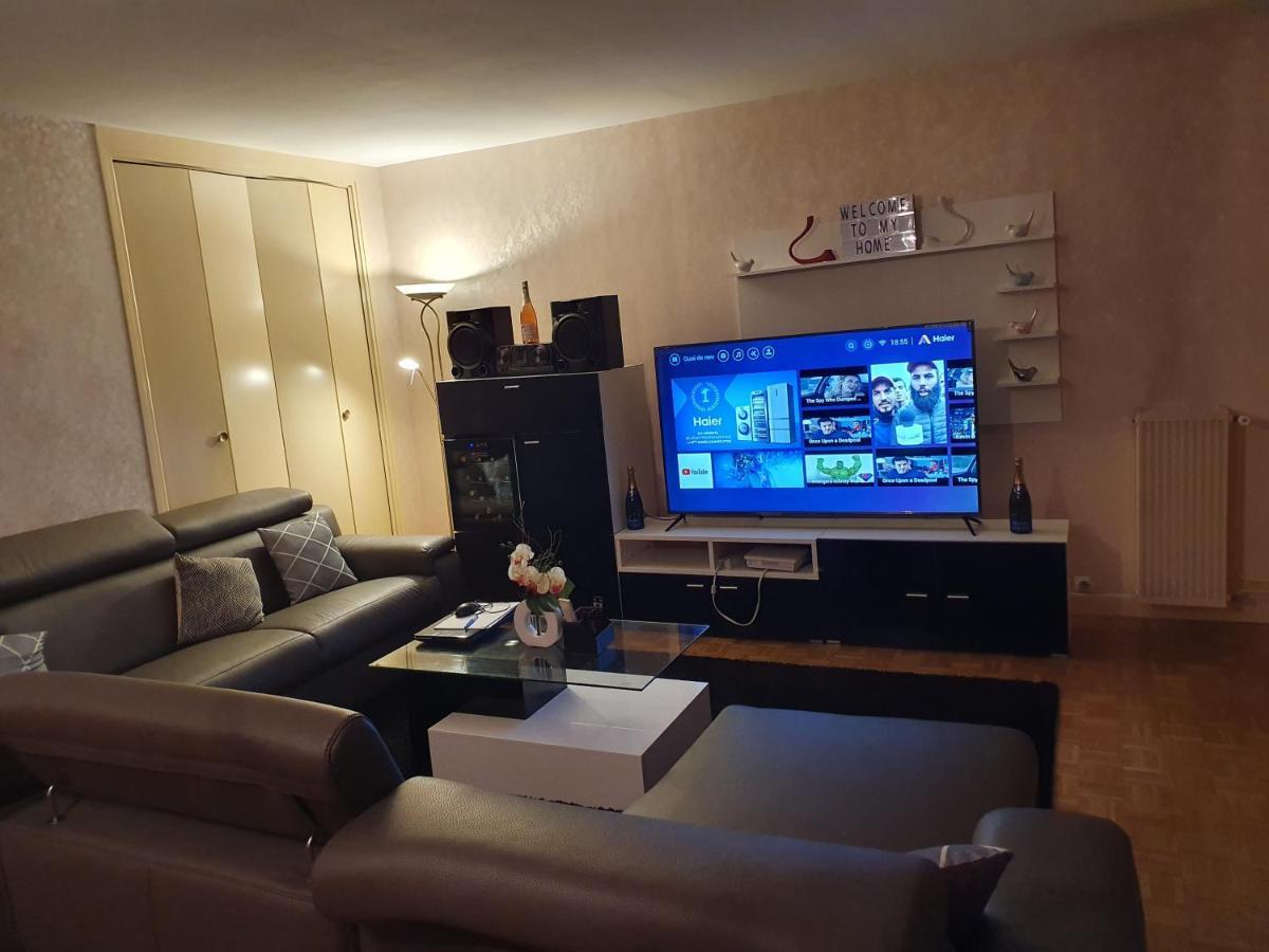 Dans Grand Appart De 113M2 Proche Paris Creil Bagian luar foto
